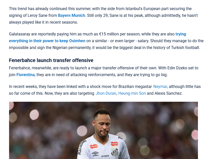 Fenerbahçe transferde büyük oynuyor! Neymar ve 4 dünya yıldızı...