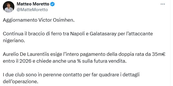 GALATASARAY HABERLERİ | Napoli’den Victor Osimhen talebi! Sonraki satıştan...