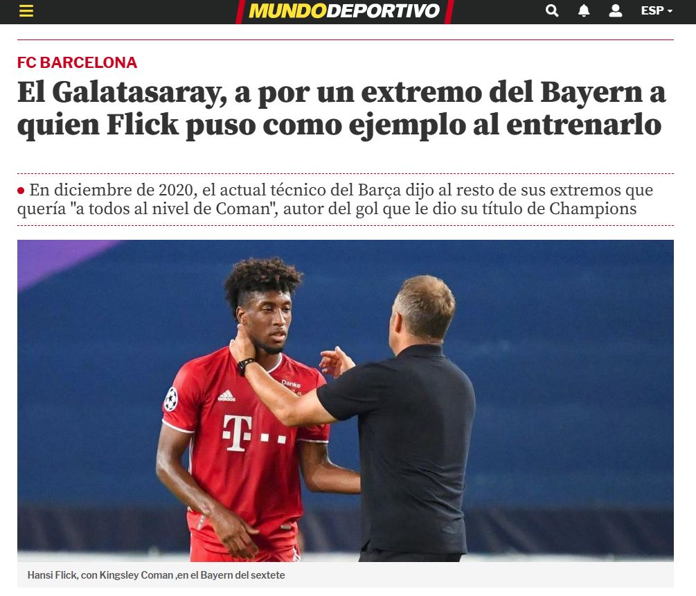 TRANSFER HABERİ | Galatasaray’da Coman sesleri! Bayern Münih bonservisini belirledi!