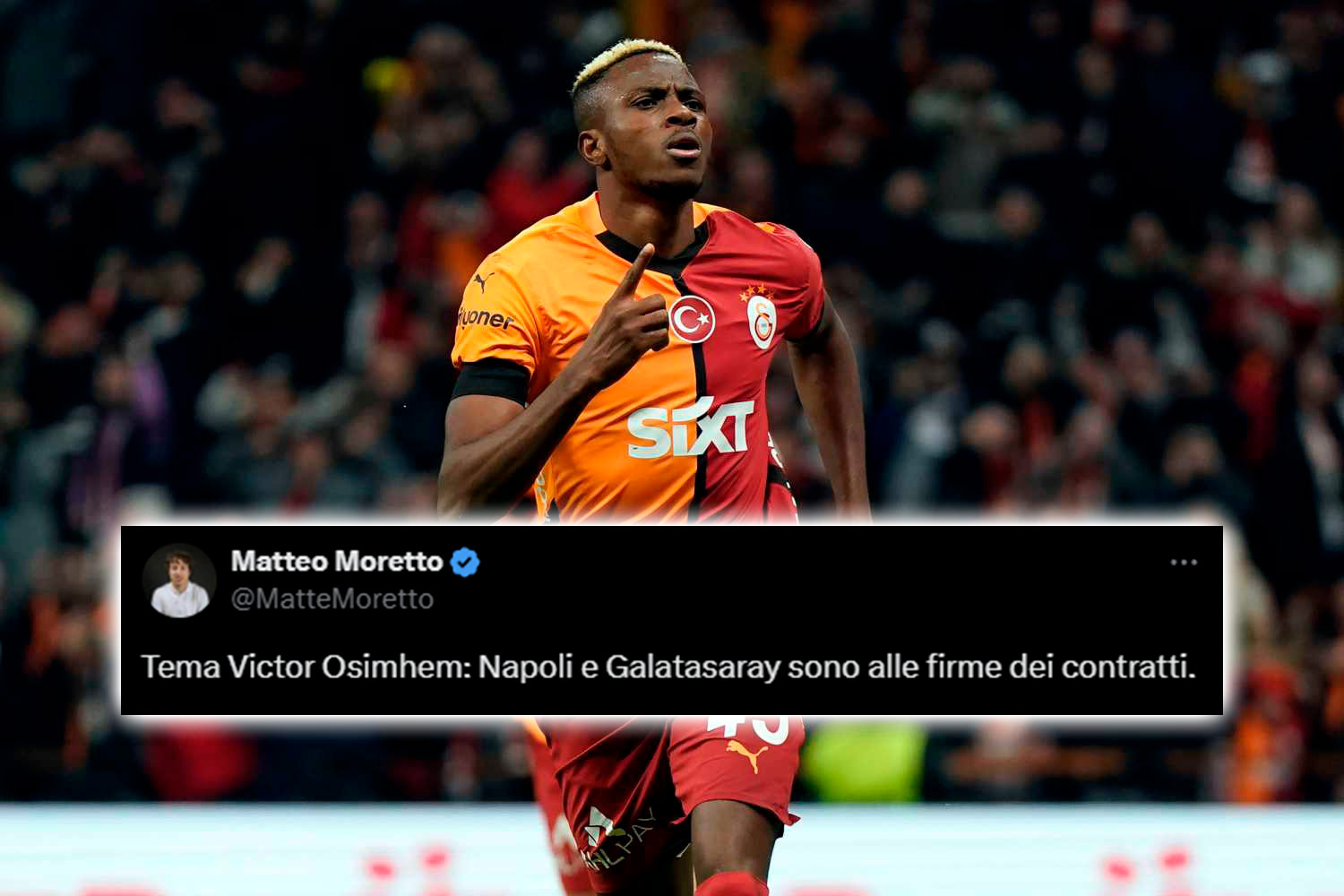 TRANSFER HABERİ | Galatasaray’da Victor Osimhen için müjdeli haberi verdiler!