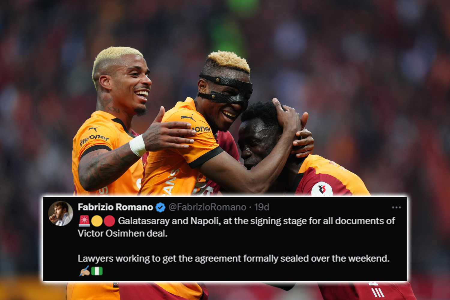 TRANSFER HABERİ | Galatasaray’da Victor Osimhen için müjdeli haberi verdiler!