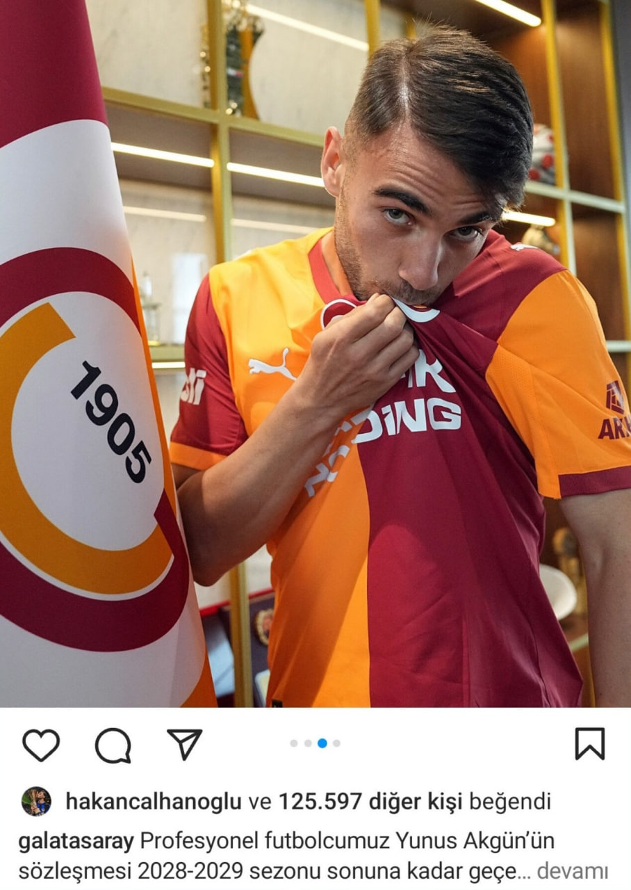 Hakan Çalhanoğlu’ndan Galatasaraylı taraftarları heyecanlandıran hareket!