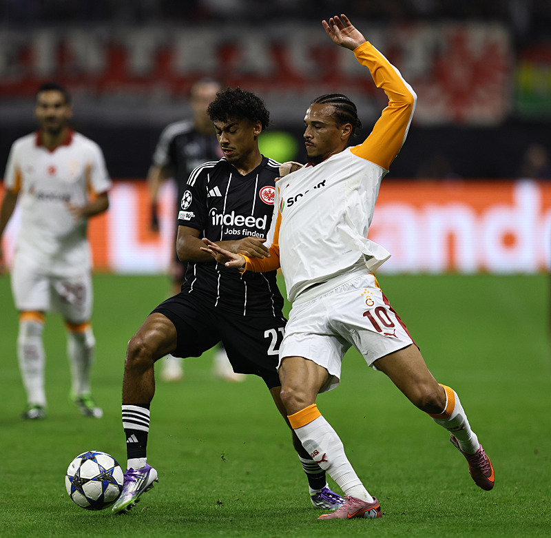 Galatasaray’da Leroy Sane’ye büyük tepki! E. Frankfurt maçı sonrası...