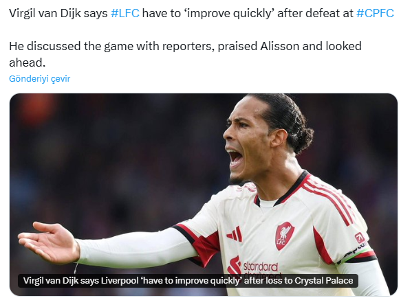 Virgil van Dijk’tan Galatasaray maçı sözleri!