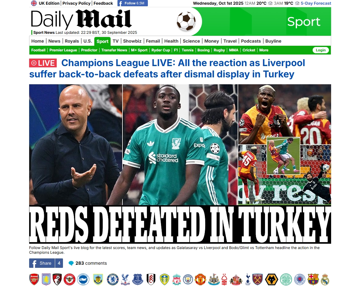 Galatasaray’ın Liverpool galibiyeti sonrası flaş manşet: Cehennem gibi...
