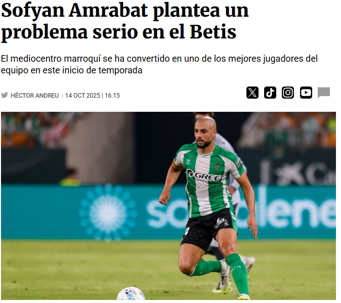 TRANSFER HABERİ: Real Betis’ten Amrabat harekatı! Fenerbahçe o rakamın altına satmayacak