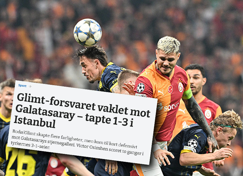 Norveç basınında Galatasaray yenilgisi: Stadyumdaki desibel...