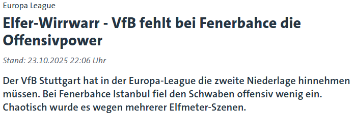 Fenerbahçe’nin Stuttgart zaferi Almanya’da ses getirdi! İşte atılan manşetler...