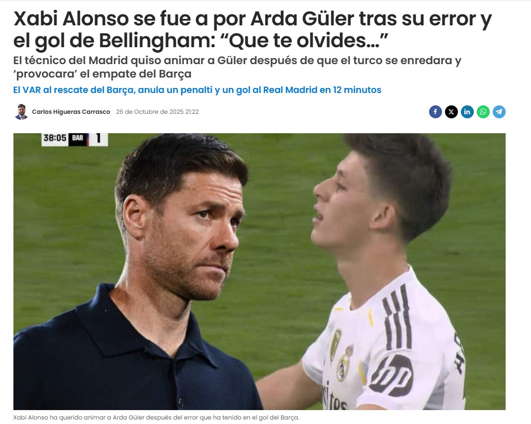 Xabi Alonso’dan flaş Arda Güler hamlesi! Yaptığı hata sonrası...
