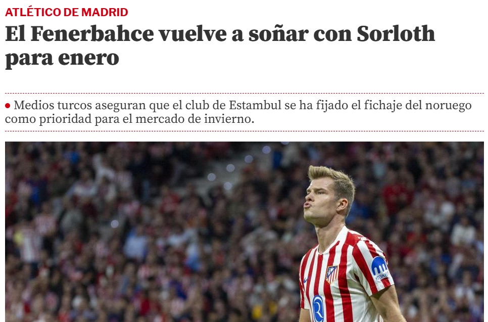 TRANSFER HABERLERİ | Fenerbahçe’de Sörloth gelişmesi!