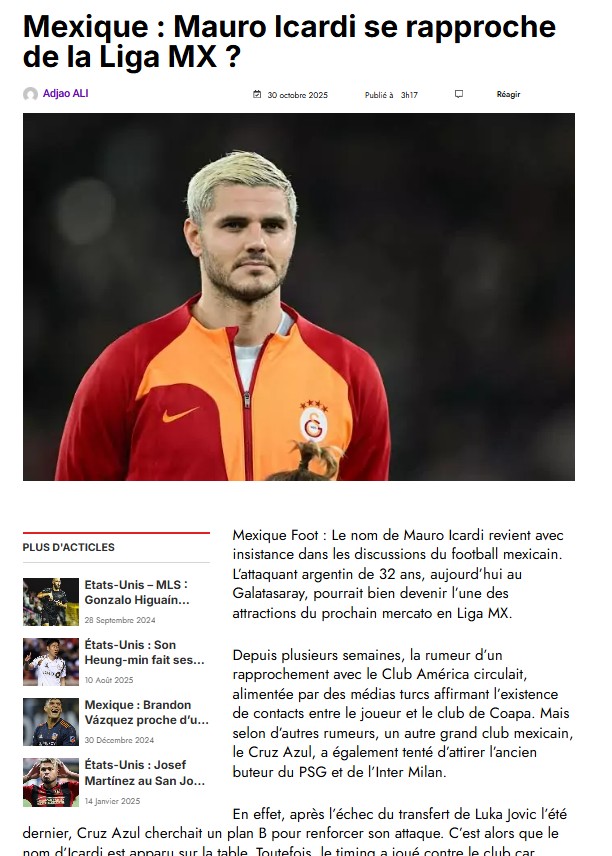 GALATASARAY TRANSFER HABERİ - Mauro Icardi’nin yeni adresini duyurdular! Maaşı bile belli oldu
