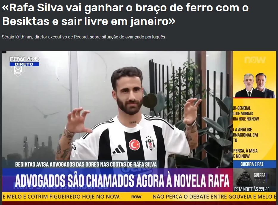 Portekiz’den flaş Rafa Silva iddiası! Devre arasında Beşiktaş’tan ayrılacak