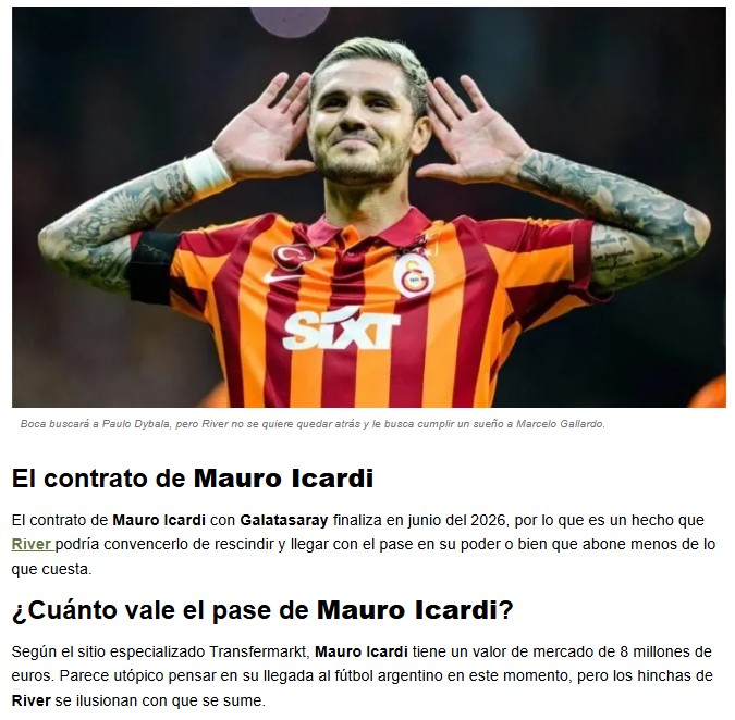 Mauro Icardi’ye ülkesinden teklif var! Takımdan ayrılacak mı?