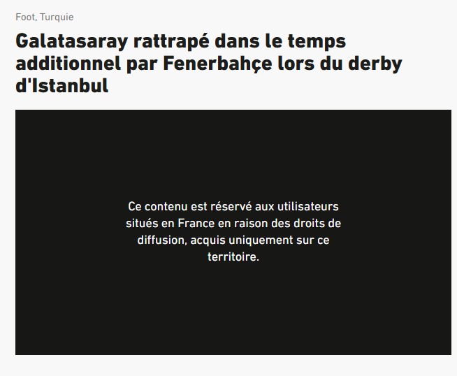 Dünya basını Fenerbahçe-Galatasaray derbisini konuştu