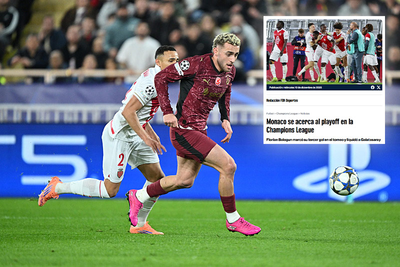 Avrupa’da Monaco-Galatasaray maçı sonrası flaş yorum!