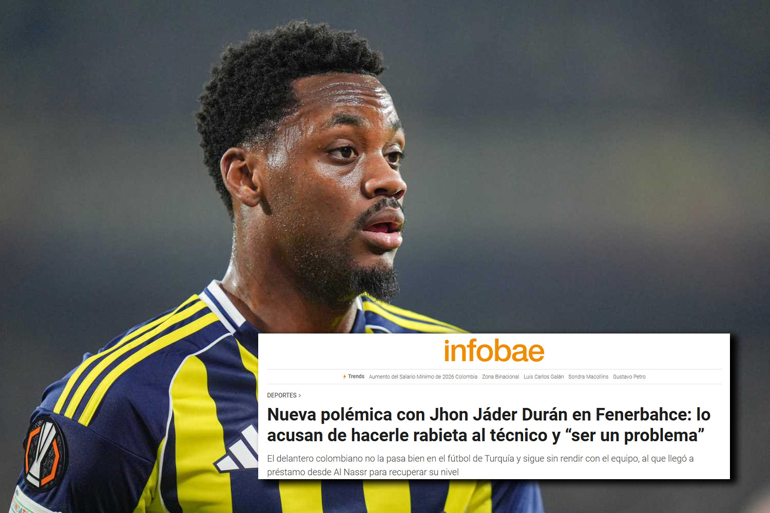 Duran, Tedesco’nun elini neden sıkmadı? Güney Amerika’da gündem oldu!