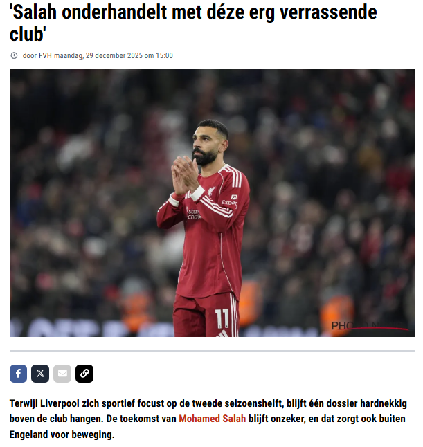 Fenerbahçe ve Galatasaray’ın gündemindeki Salah’ın menajerinden flaş açıklama!