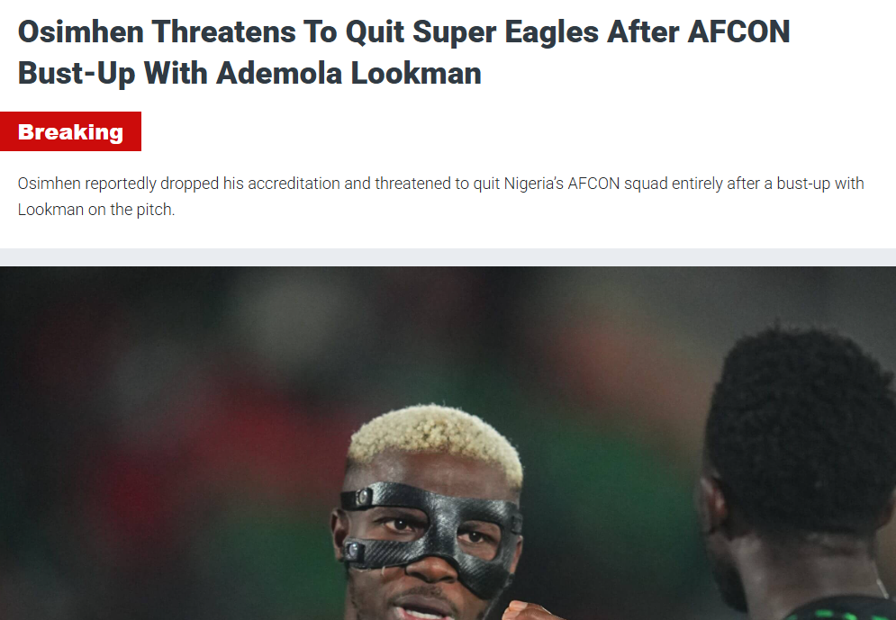 Nijerya basınından Osimhen için flaş iddia! Türkiye’ye dönüyor