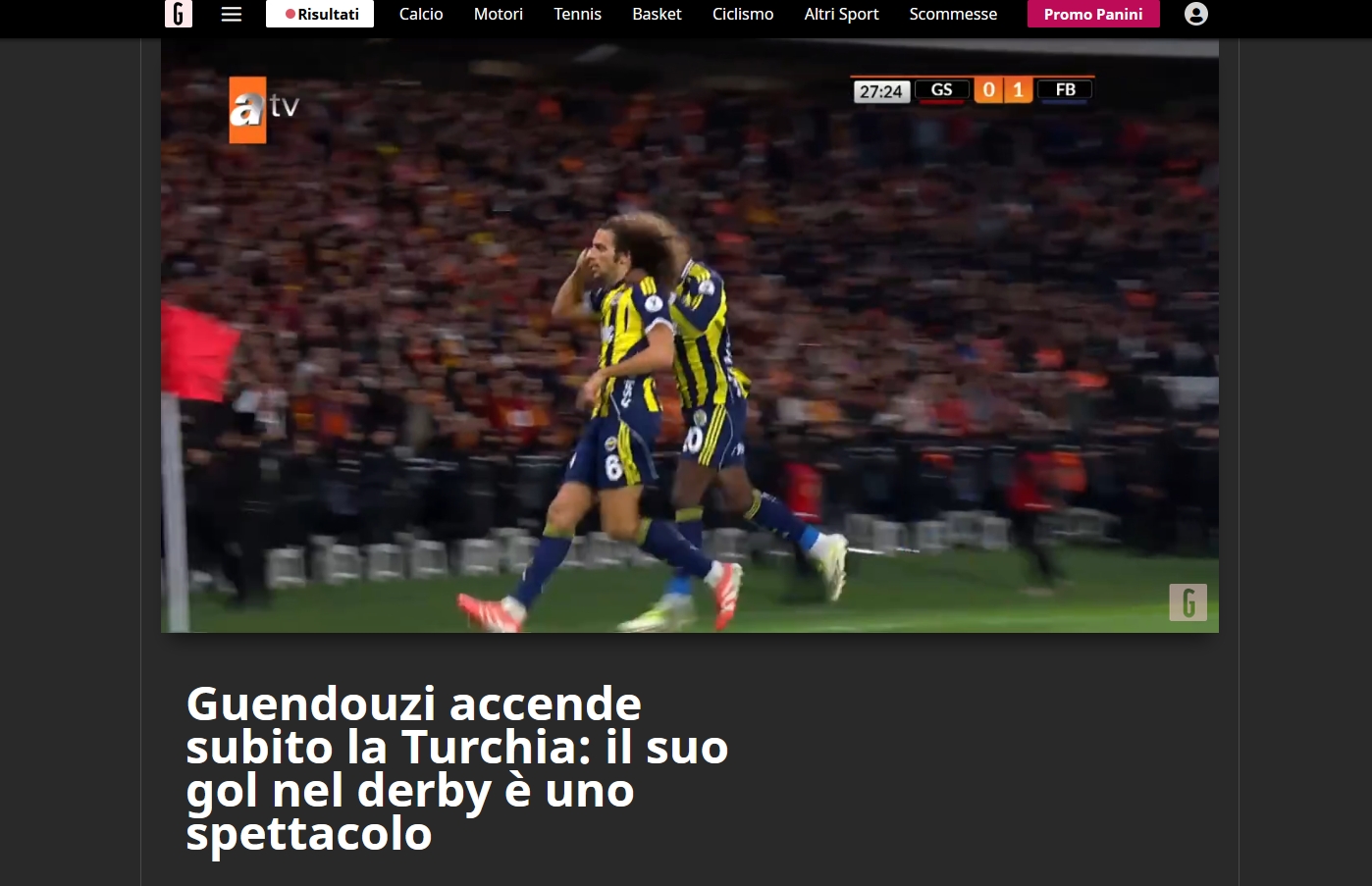 Fenerbahçe’nin Turkcell Süper Kupa zaferi dış basında! İşte o manşetler