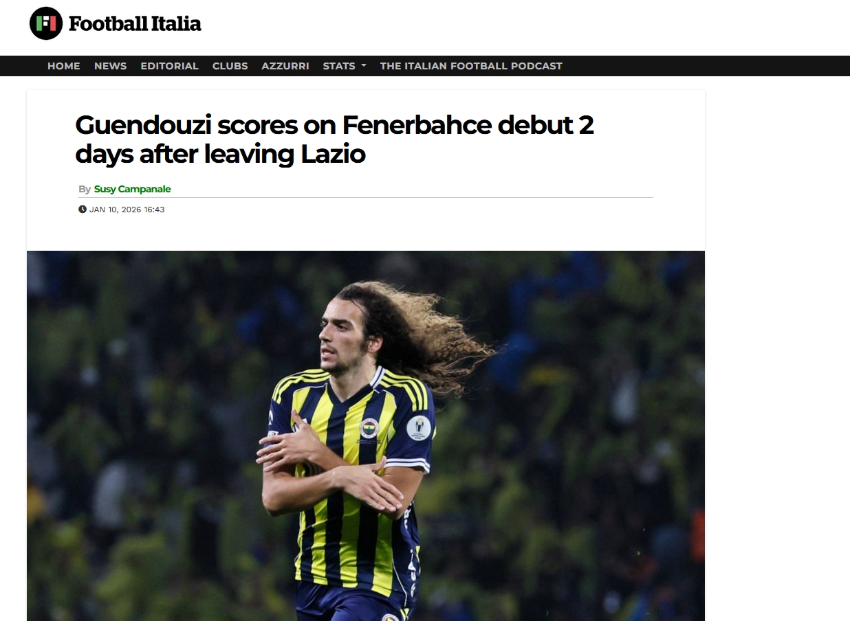 Fenerbahçe’nin Turkcell Süper Kupa zaferi dış basında! İşte o manşetler