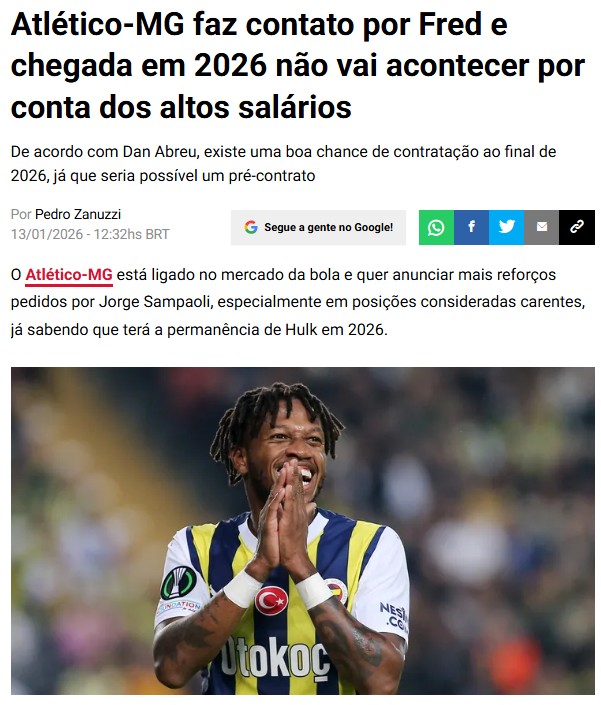 Fenerbahçe’de Fred gelişmesi! Takımdan ayrılacak denmişti ancak...