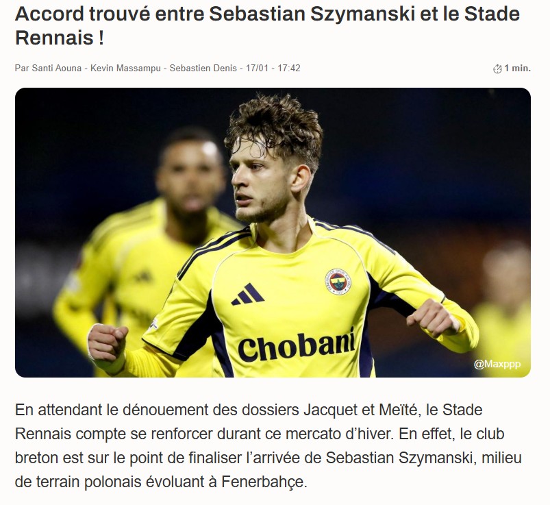 Fenerbahçe’de ayrılık kapıda! Fransız basını anlaşmayı duyurdu