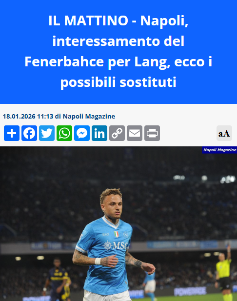 Napoli’nin Noa Lang planı hazır: Noa Lang ve Fenerbahçe...