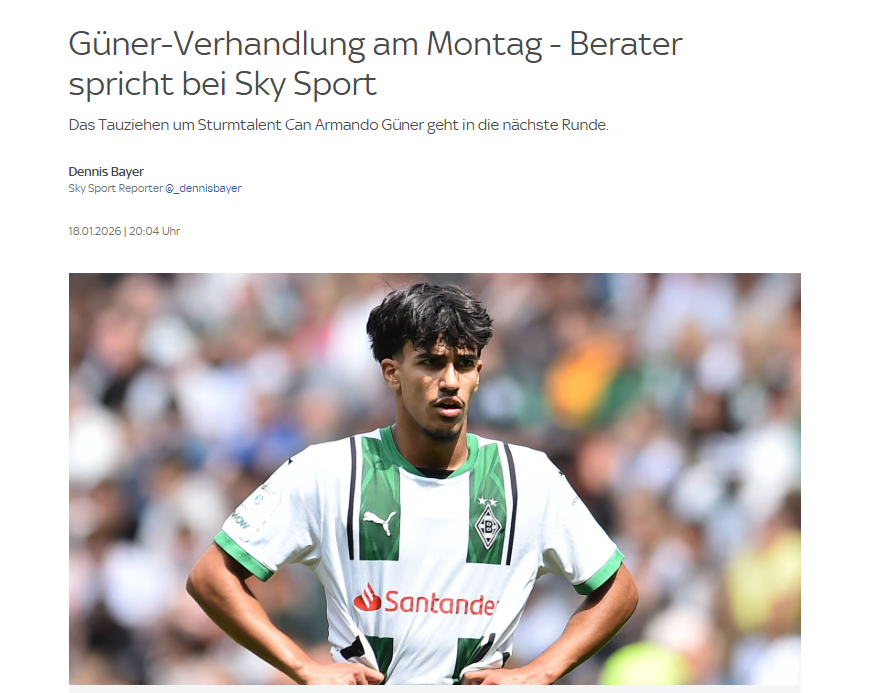 Galatasaray Can Armando Güner transferinde sona yaklaştı! İşte talep edilen bonservis bedeli