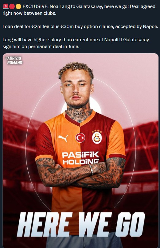 GALATASARAY TRANSFER HABERİ: Noa Lang’de işlem tamam! İşte sözleşme detayları
