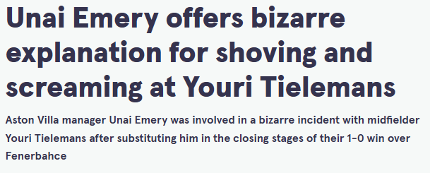 İngiliz medyasından Fenerbahçe - Aston Villa maçı sonrası çarpıcı yorum!