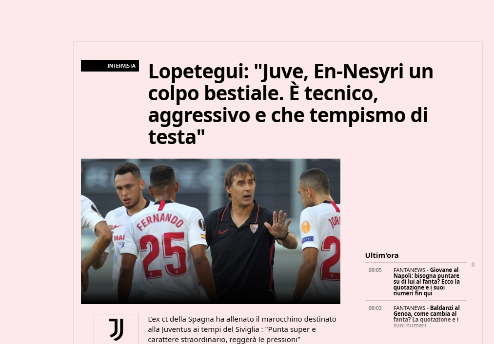 Julen Lopetegui’den En-Nesyri için transfer açıklaması!