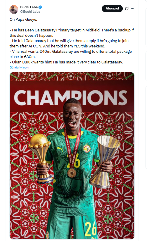 TRANSFER HABERİ: Galatasaray’a şampiyon orta saha!