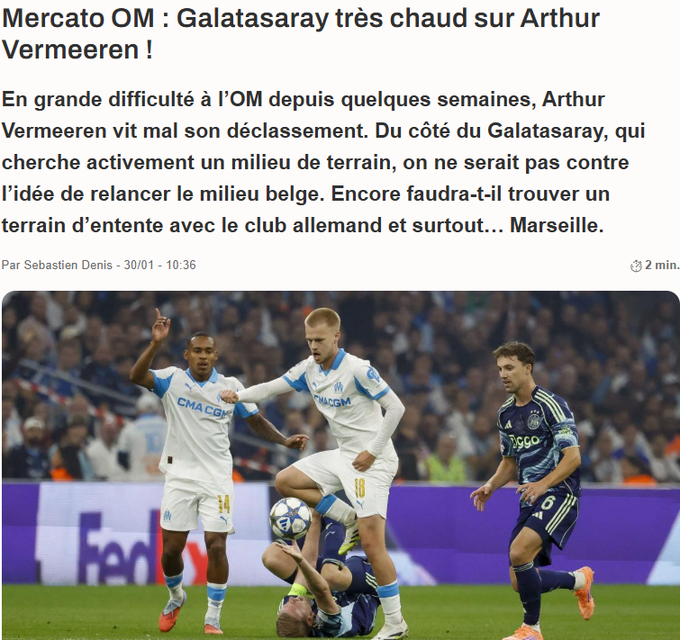 Galatasaray’dan orta sahaya gençlik aşısı! Fransız basını duyurdu