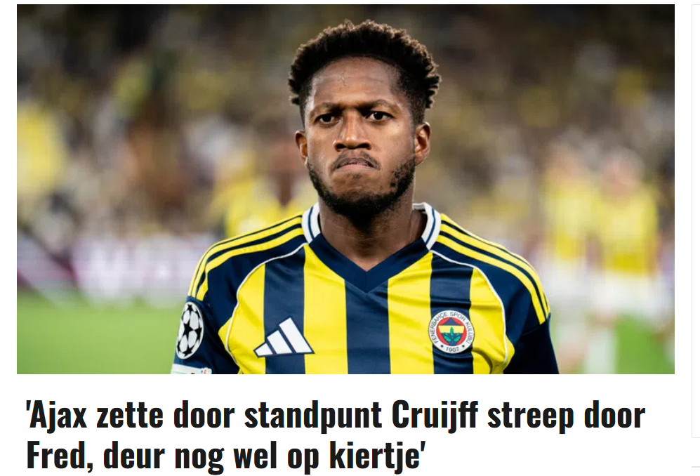 Fenerbahçe’de Fred’e transferde büyük şok!