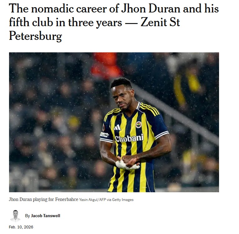 Jhon Duran’ın Fenerbahçe hikayesi hakkında flaş detaylar ortaya çıktı! Transfer süreci ve ayrılık...