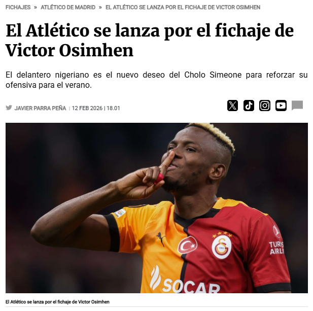 Fenerbahçe’yi Sörloth’a kavuşturabilecek transfer: Victor Osimhen!