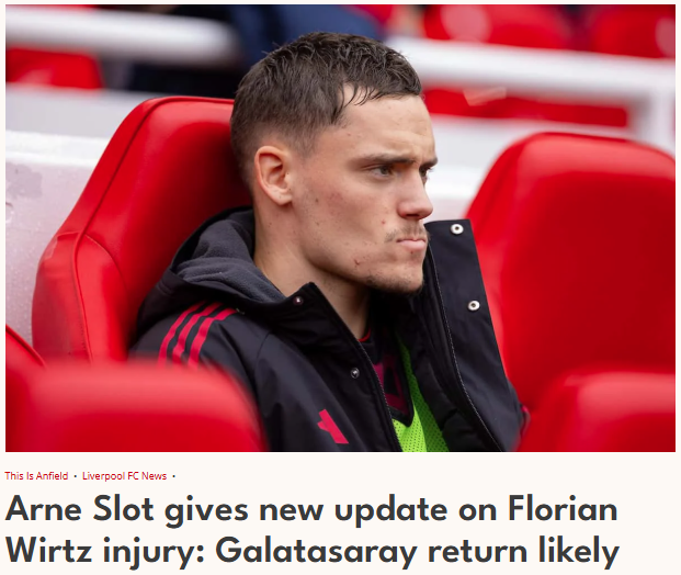 Arne Slot resmen duyurdu! Liverpool’un yıldızı Galatasaray maçında yok