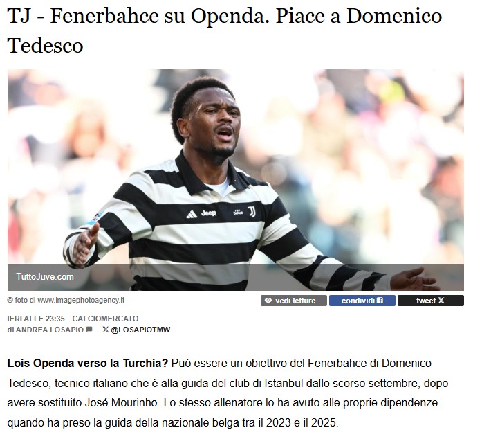 Fenerbahçe’ye Belçikalı yıldız! Tedesco’nun eski öğrencisi