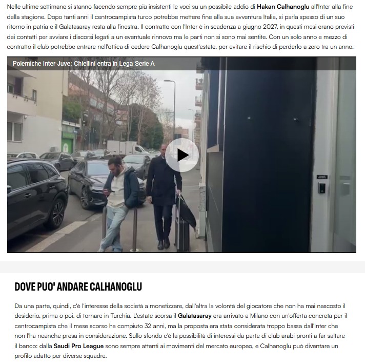 Inter’den Galatasaray’a Hakan Çalhanoğlu müjdesi! Transferde dikkat çeken gelişme