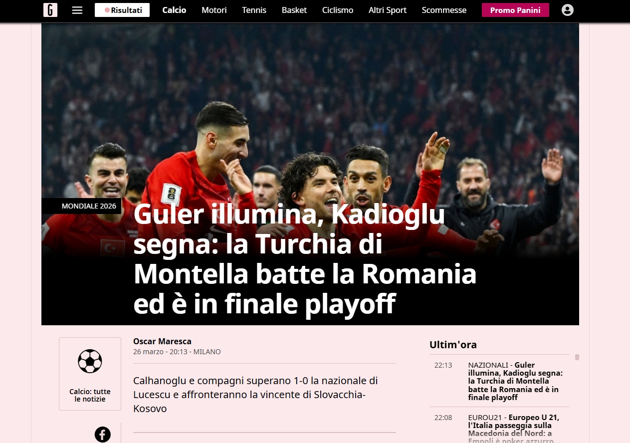 Milli Takım’ın Romanya zaferi dış basında! Arda Güler’e övgüler yağdı