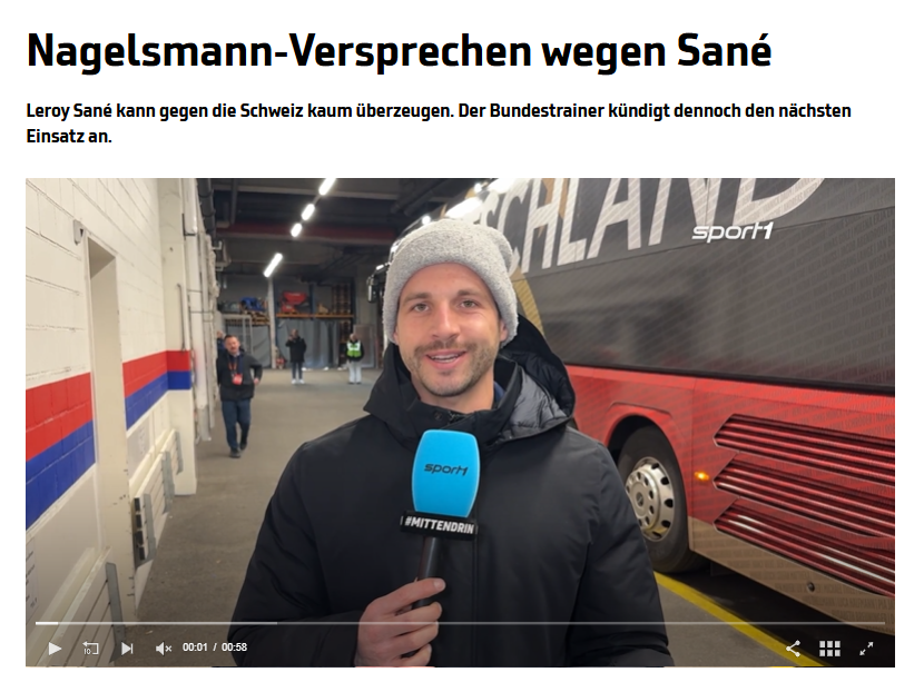 Julian Nagelsmann’dan flaş Leroy Sane açıklaması! İşte o karar