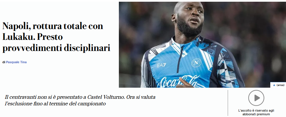 Fenerbahçe’nin Osimhen’i Lukaku olabilir! Napoli’ye veda etmeye hazırlanıyor