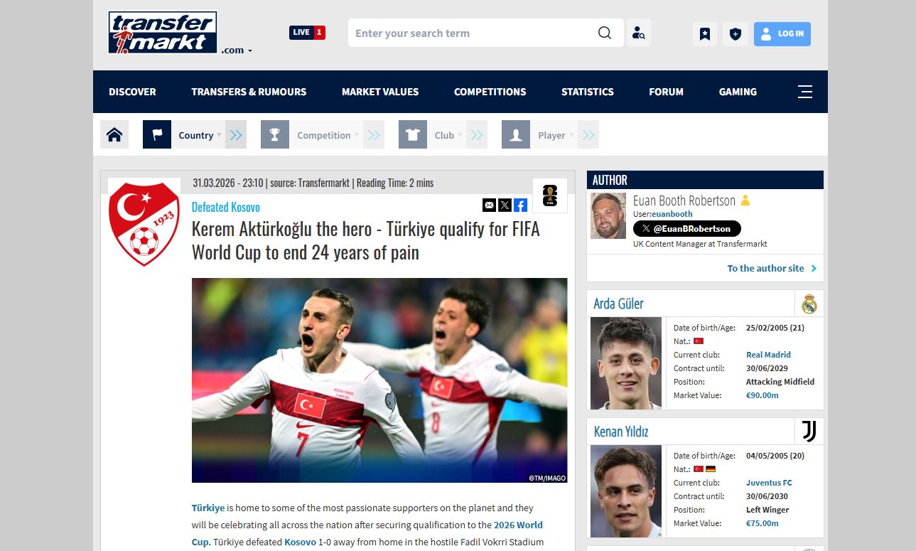 Türkiye dış basında manşetlerde! Dünya Kupası bileti sonrası...