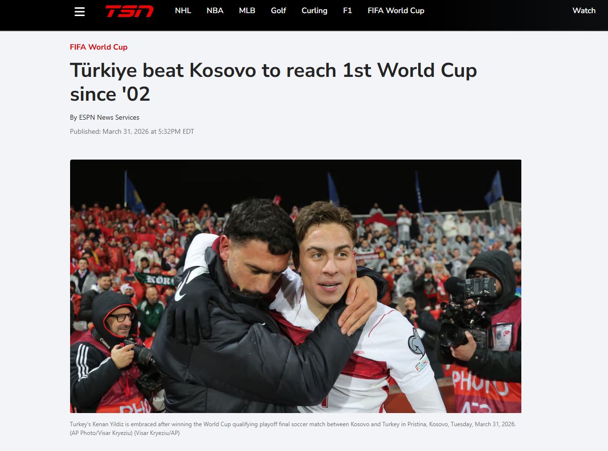 Türkiye dış basında manşetlerde! Dünya Kupası bileti sonrası...