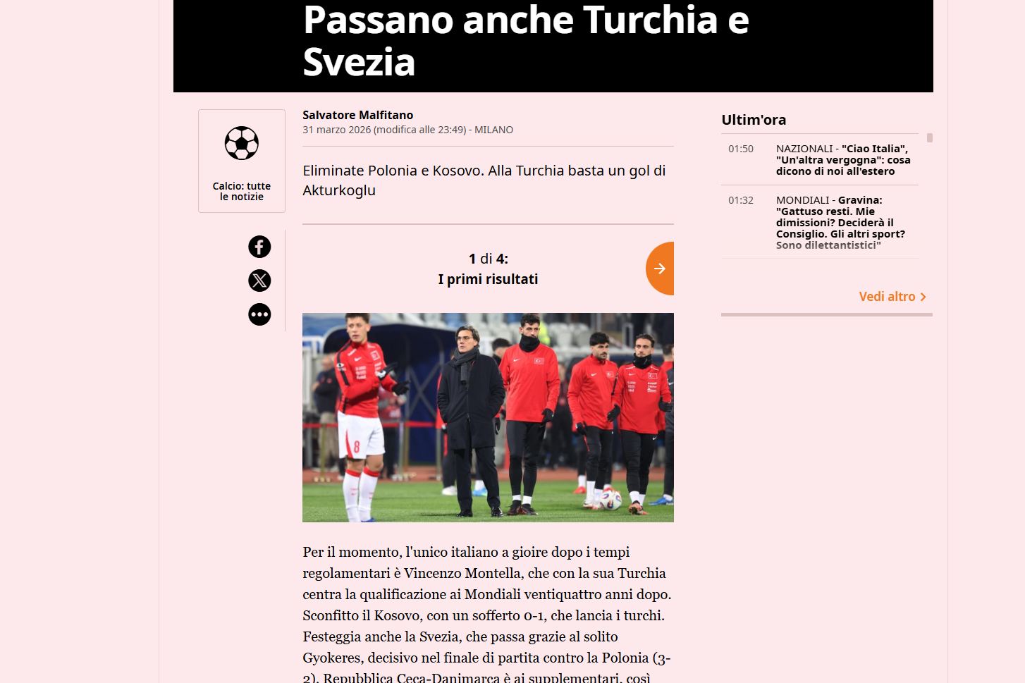 Türkiye dış basında manşetlerde! Dünya Kupası bileti sonrası...