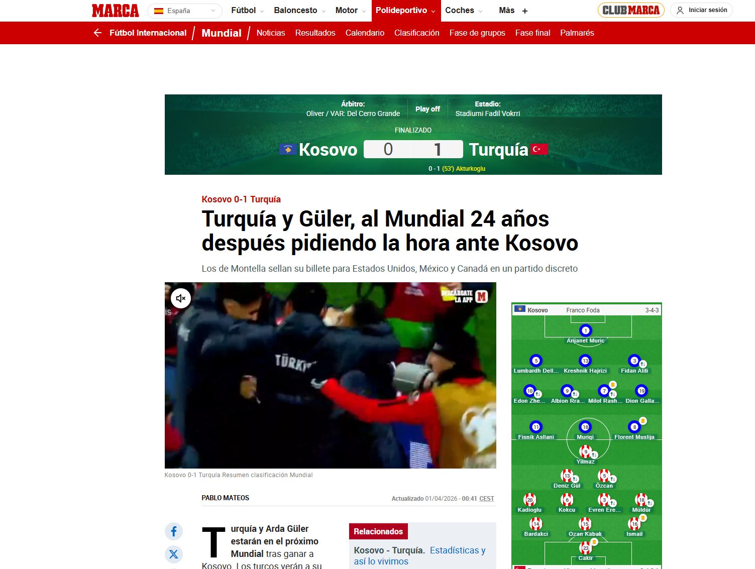 Türkiye dış basında manşetlerde! Dünya Kupası bileti sonrası...