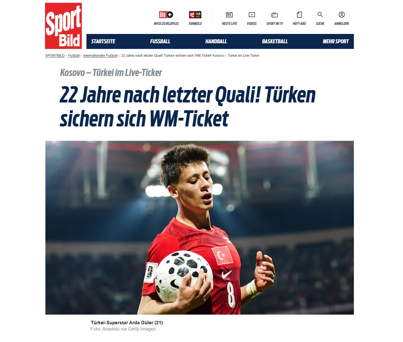 Türkiye dış basında manşetlerde! Dünya Kupası bileti sonrası...