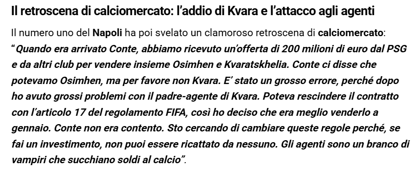 GALATASARAY HABERİ: Napoli Başkanı De Laurentiis’ten Victor Osimhen açıklaması!