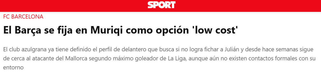 Fenerbahçe’ye transferde Barcelona engeli! Vedat Muriqi...