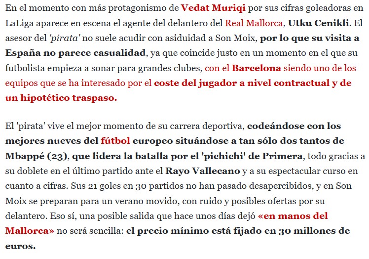 Fenerbahçe’ye büyük şok! Vedat Muriqi için servet talep ettiler